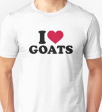 I love goats Unisex T-Shirt