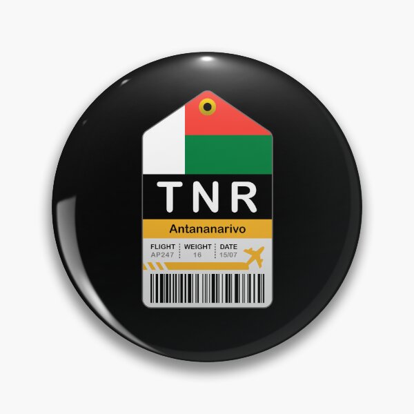 Item preview, Antananarivo Luggage Tag - Airport designed and sold by oclatikaz.