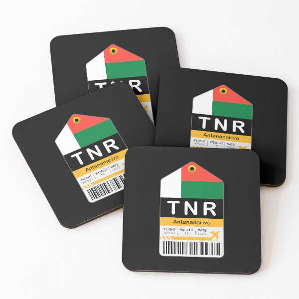 Artikelvorschau, Antananarivo Luggage Tag - Airport entworfen und verkauft von oclatikaz.