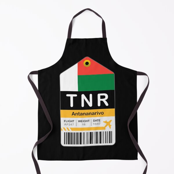 Artikelvorschau, Antananarivo Luggage Tag - Airport entworfen und verkauft von oclatikaz.