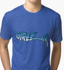 Wireshark Sticker Tri-blend T-Shirt