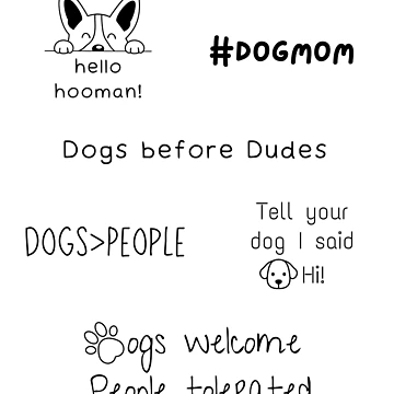 Artwork thumbnail, Dog Sticker Pack by Ronaut
