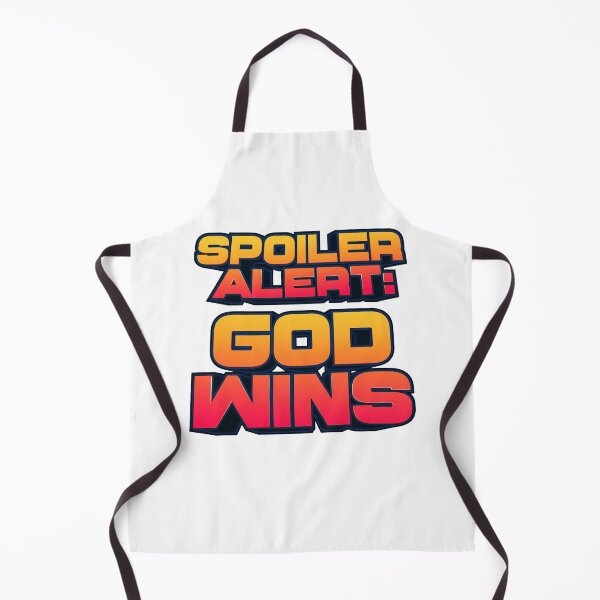 Item preview, Spoiler Alert: God Wins designed and sold by plushism.