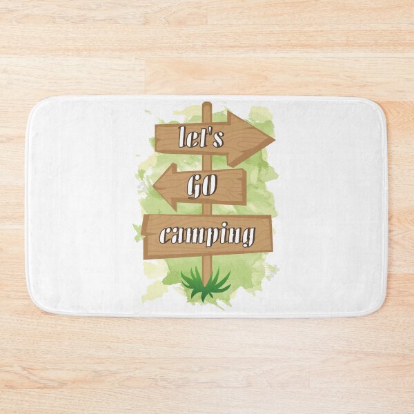 Item preview, let go camping  designed and sold by schoolarts.