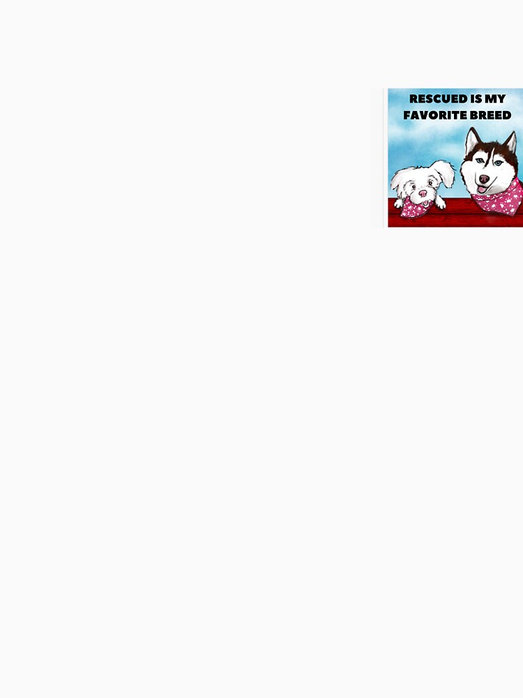 Thumbnail 7 of 7, Classic T-Shirt, Rescue Dog Advocate designed and sold by RBCat007.