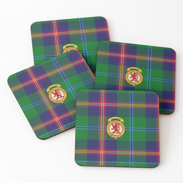 Item preview, Young Scottish Tartan and Crest designed and sold by BagTown Clans.