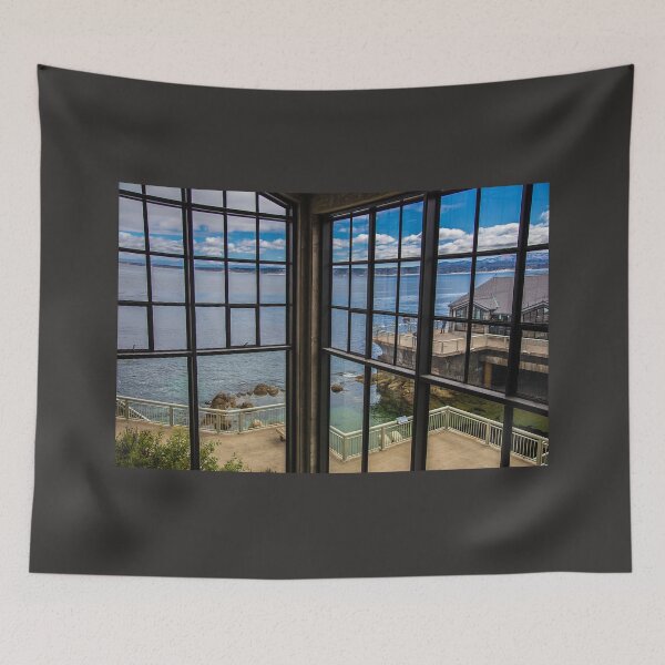 Item preview, USA. California. Monterrey Bay Aquarium. View from the window. designed and sold by vadim19.
