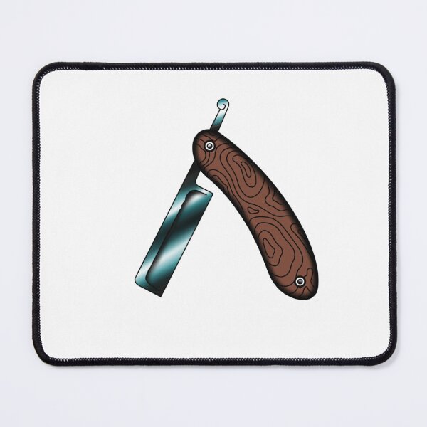 Item preview, Barber knife tattoo design designed and sold by SunkBubble.