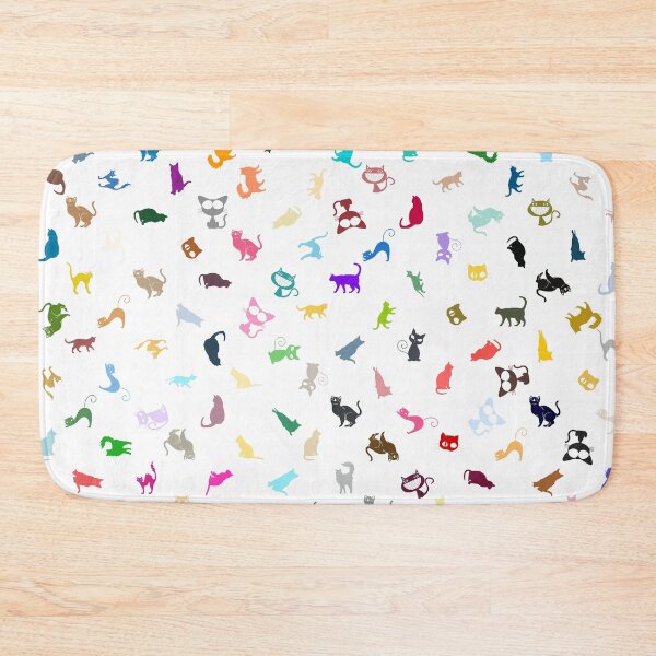 Item preview, Abstract Multi Color Cat Pattern designed and sold by Pixel4Art.