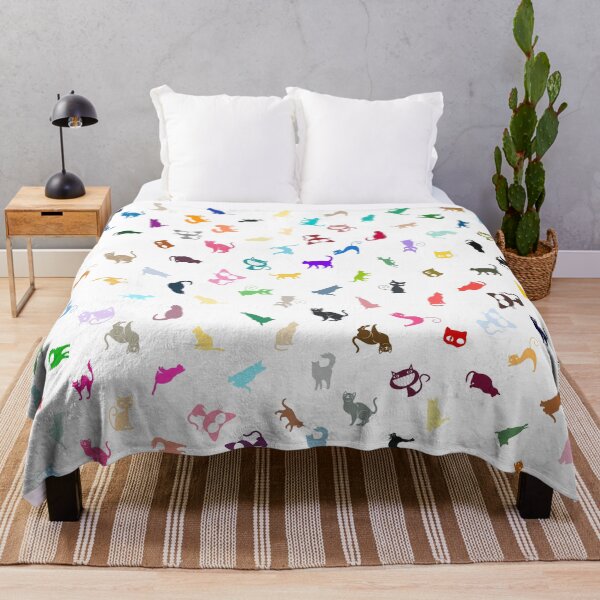 Item preview, Abstract Multi Color Cat Pattern designed and sold by Pixel4Art.