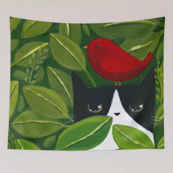 Item preview, Bird Watching designed and sold by KilkennyCat Art.