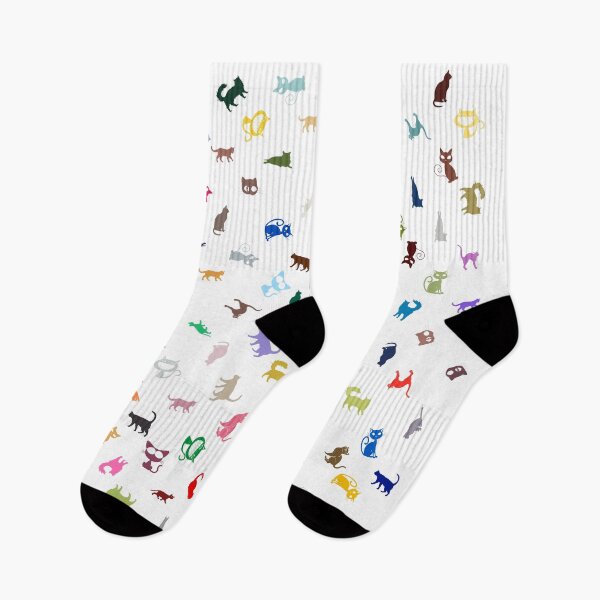 Item preview, Abstract Multi Color Cat Pattern designed and sold by Pixel4Art.