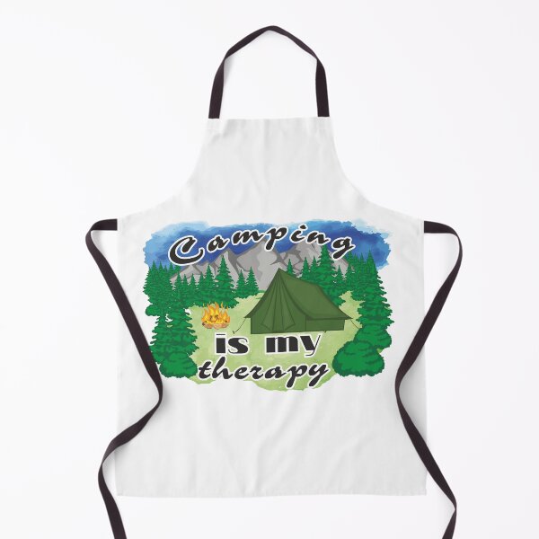 Item preview, Camping is my therapy designed and sold by schoolarts.
