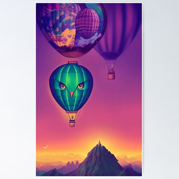 Item preview, Hot Air Balloons designed and sold by ShopSunday.