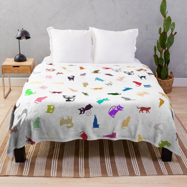 Item preview, Abstract Multi Color Cat Pattern designed and sold by Pixel4Art.