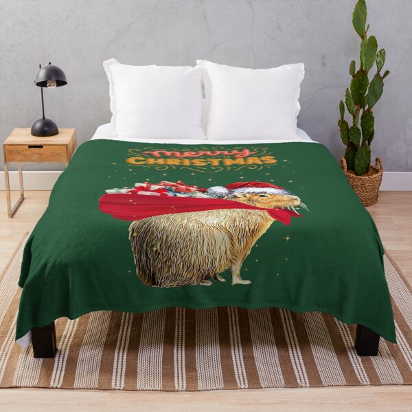 Item preview, Capybara Merry Christmas! Cute capybara, Christmas sweater, nativity day designed and sold by Collagedream.