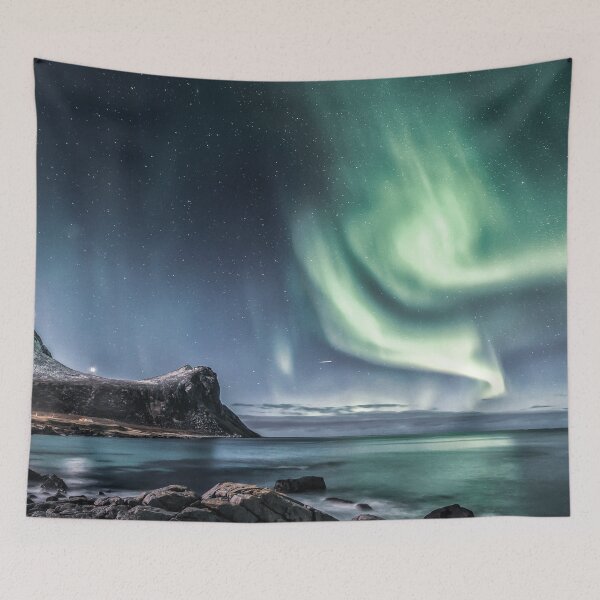 Item preview, Northern Lights On The Seashore designed and sold by Taceo10.