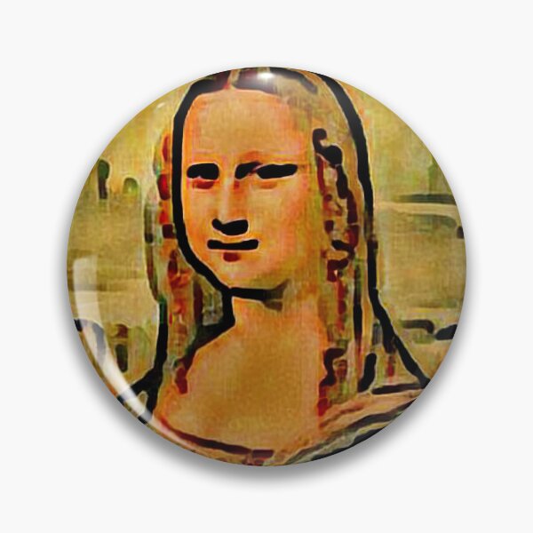 Item preview, "Mona Lisa (66)" Da Vinci's famous painting reimagined. designed and sold by thalasson.