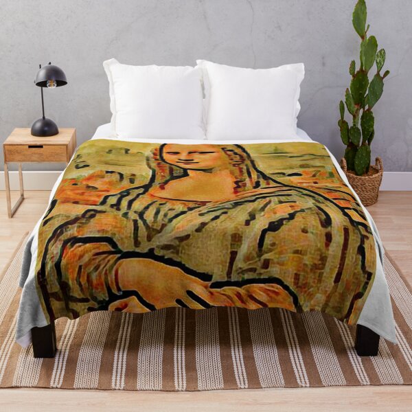 Item preview, "Mona Lisa (66)" Da Vinci's famous painting reimagined. designed and sold by thalasson.