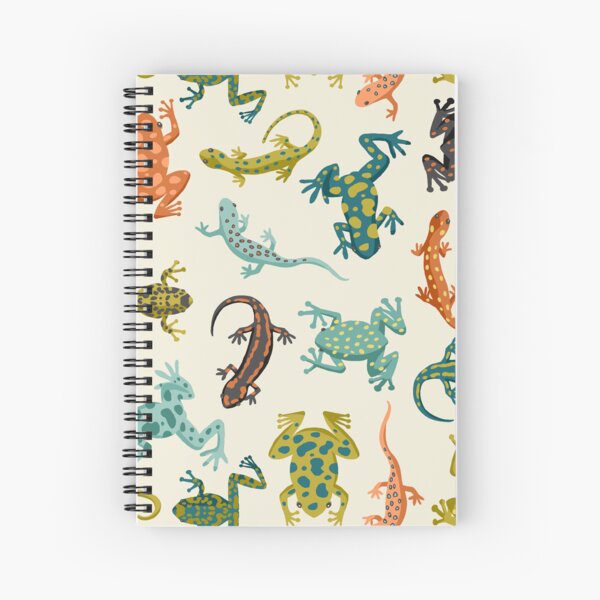 Amphibians Spiral Notebook