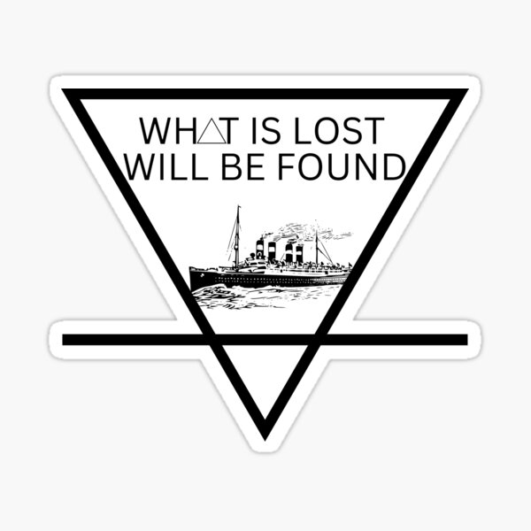 what-is-lost-will-be-found-sticker-for-sale-by-redarpix-redbubble