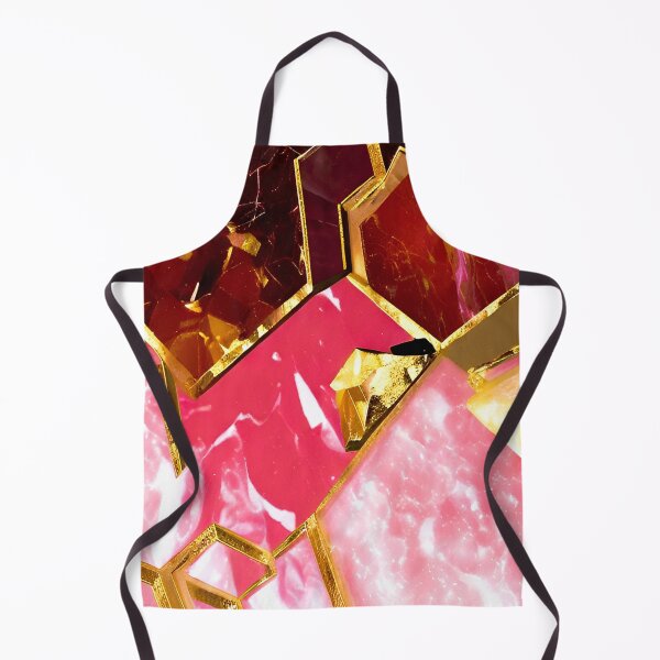 Item preview, Pink Gold Marble Texture Geometric designed and sold by Ascooepics.