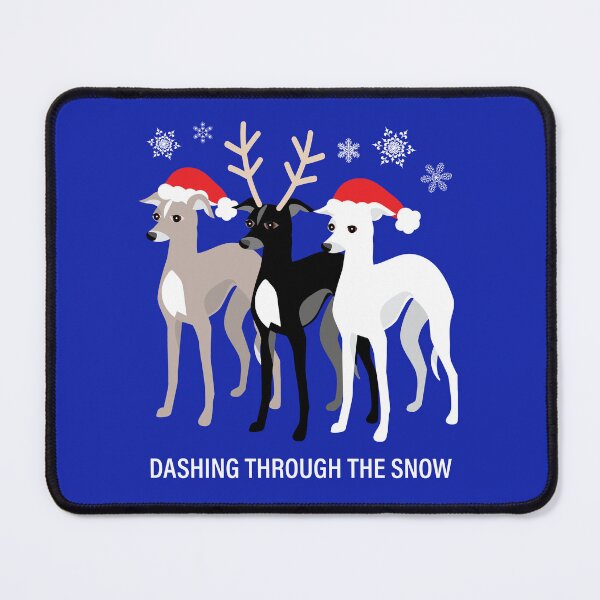 Item preview, Christmas Iggy - Italian Greyhounds designed and sold by AntiqueImages.