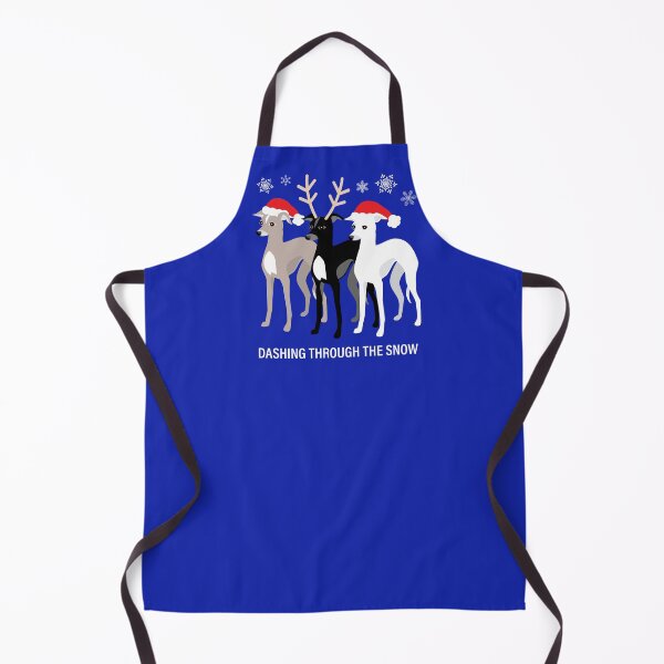 Item preview, Christmas Iggy - Italian Greyhounds designed and sold by AntiqueImages.