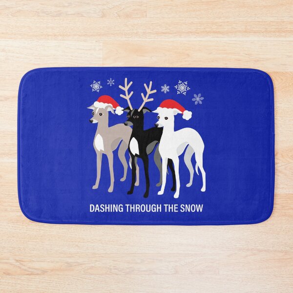 Item preview, Christmas Iggy - Italian Greyhounds designed and sold by AntiqueImages.