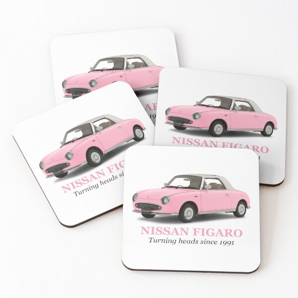 Item preview, Pink Nissan Figaro - Design 2 designed and sold by thefigarostore.