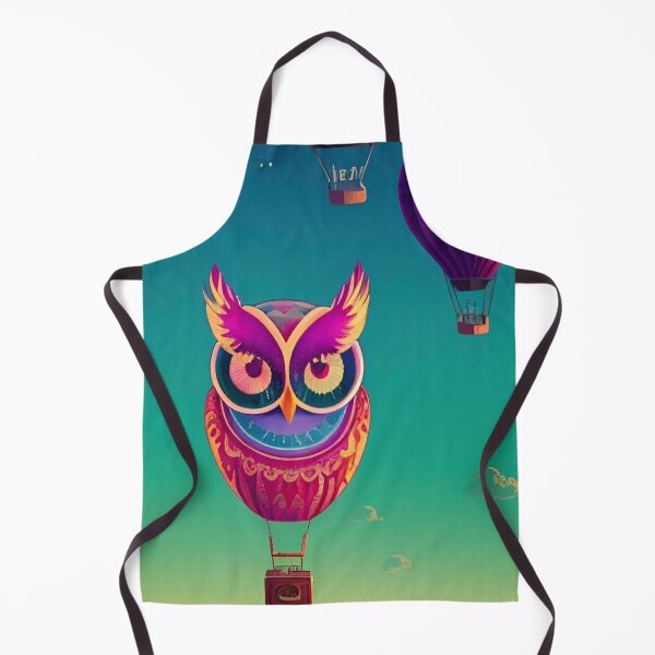 Item preview, Owl Hot Air Balloon designed and sold by ShopSunday.