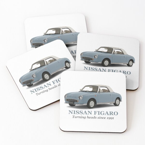 Item preview, Lapis Grey Nissan Figaro - Design 2 designed and sold by thefigarostore.