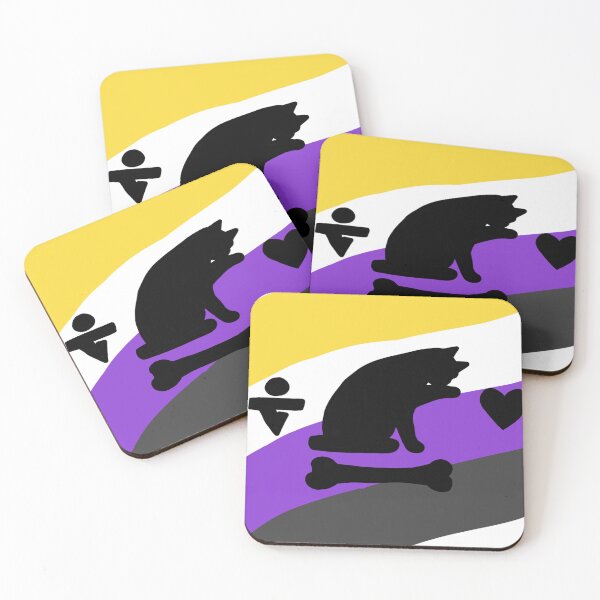 Item preview, Our Flag Means Death Inspired Pirate Non-binary Pride Flag designed and sold by CryptidPixieArt.