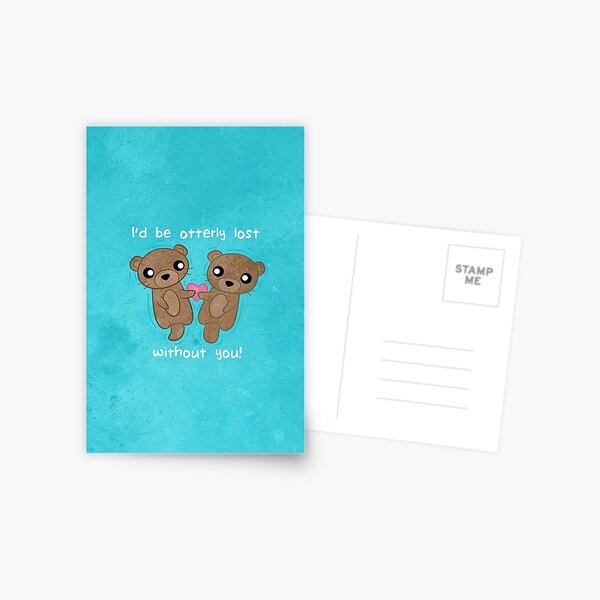 Otterly Adorable Postcard