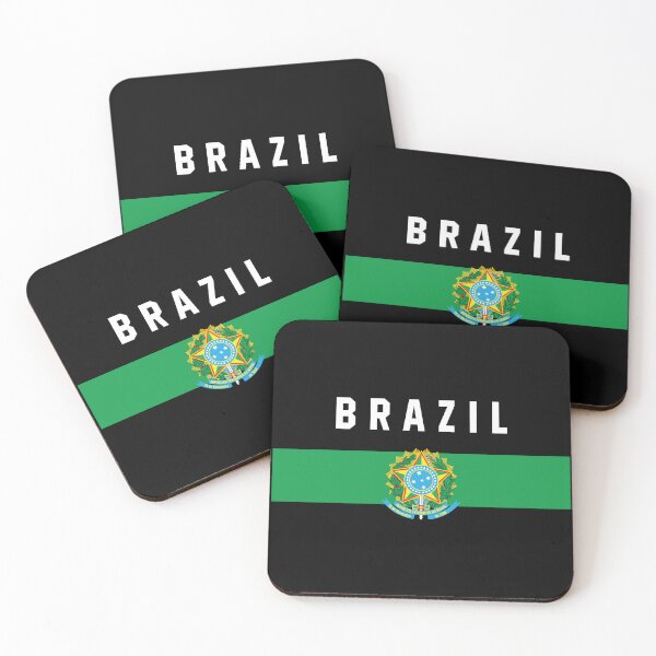 Item preview, Brazil - flag and coat of arms designed and sold by Mohja-Design.