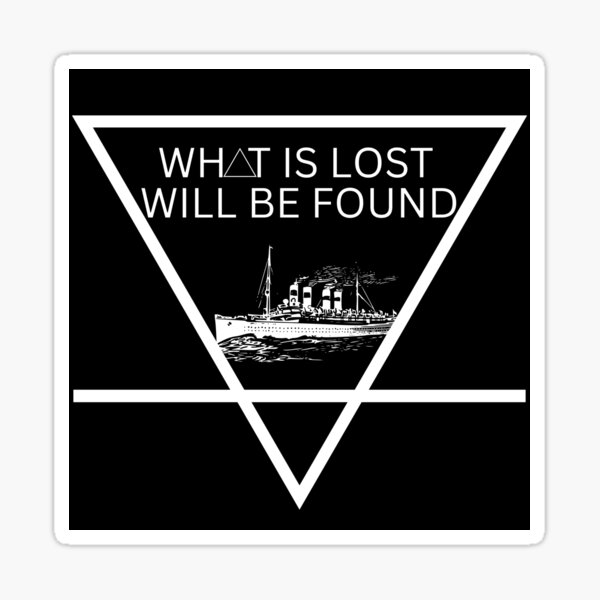 what-is-lost-will-be-found-sticker-for-sale-by-redarpix-redbubble