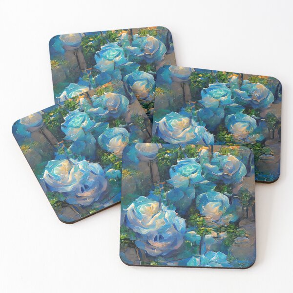 Item preview, Blue roses designed and sold by Gaspar Avila.