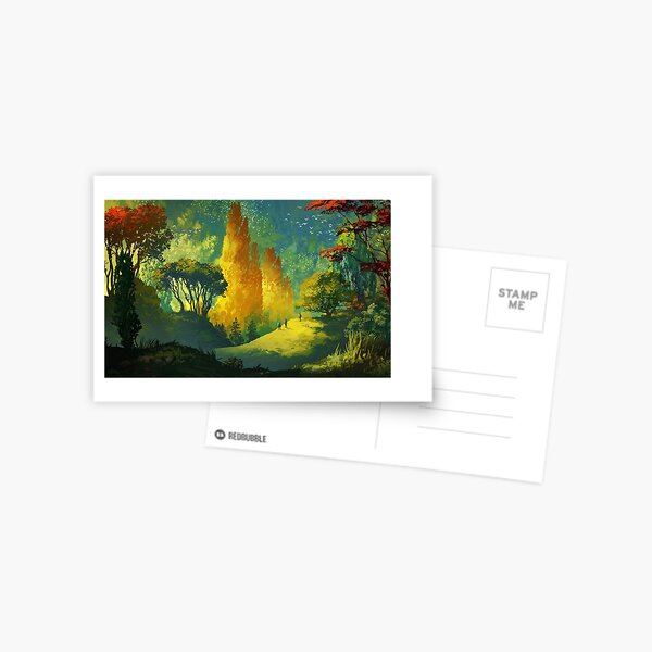 Wandering in the forest Postcard