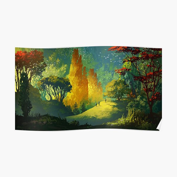 Wandering in the forest Poster