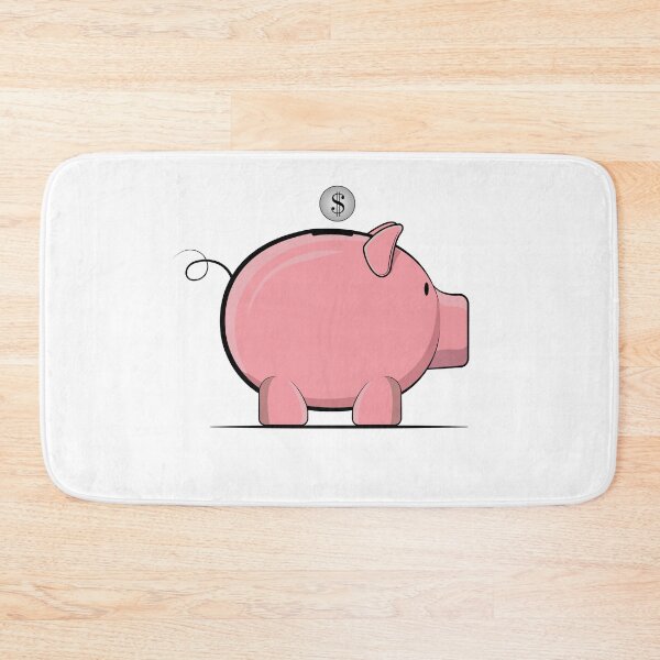 Item preview, Piggy Bank Sticker designed and sold by vikyky.