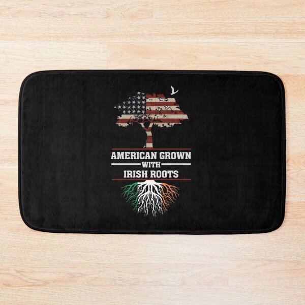 Item preview, American Grown Irish Roots Flag Ireland ST PATRICKS DAY designed and sold by NeboulaHamra.