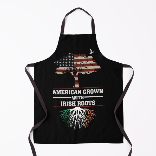 Item preview, American Grown Irish Roots Flag Ireland ST PATRICKS DAY designed and sold by NeboulaHamra.