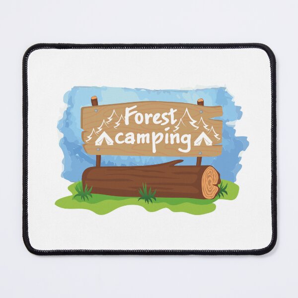 Item preview, forest camping designed and sold by schoolarts.