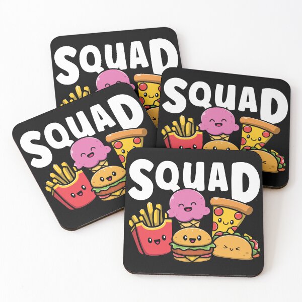 Item preview, Junk Food Squad Cute Funny Fast Food Lover Foodie designed and sold by MintedFresh.