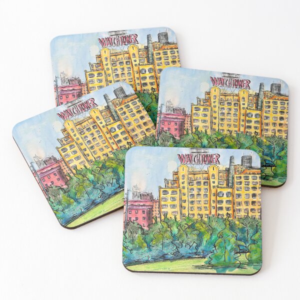Item preview, Watchtower - old factory and sign designed and sold by Shutterbunny Art & Creative.