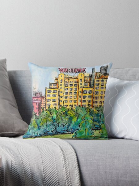 Item preview, Watchtower - old factory and sign designed and sold by Shutterbunny Art & Creative.
