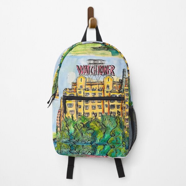 Item preview, Watchtower - old factory and sign designed and sold by Shutterbunny Art & Creative.