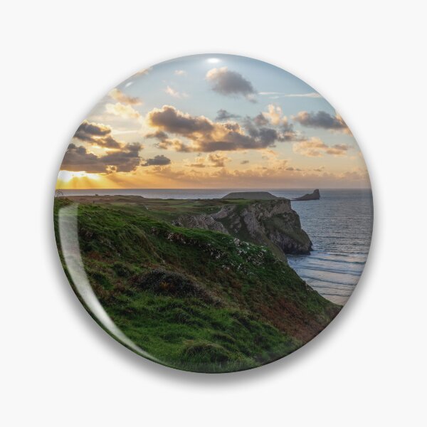 Item preview, Rhossili Bay sunset designed and sold by Leighton Collins.