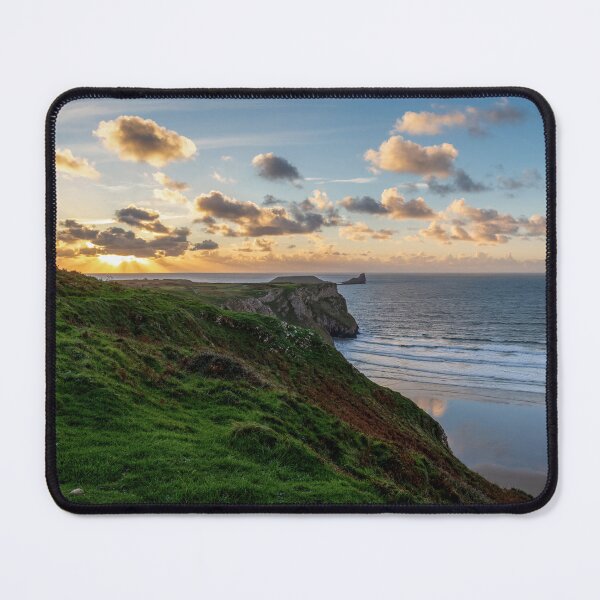 Item preview, Rhossili Bay sunset designed and sold by Leighton Collins.