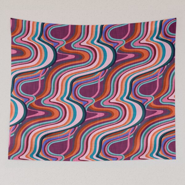 Item preview, 70s Groove - Claret designed and sold by appleyards.